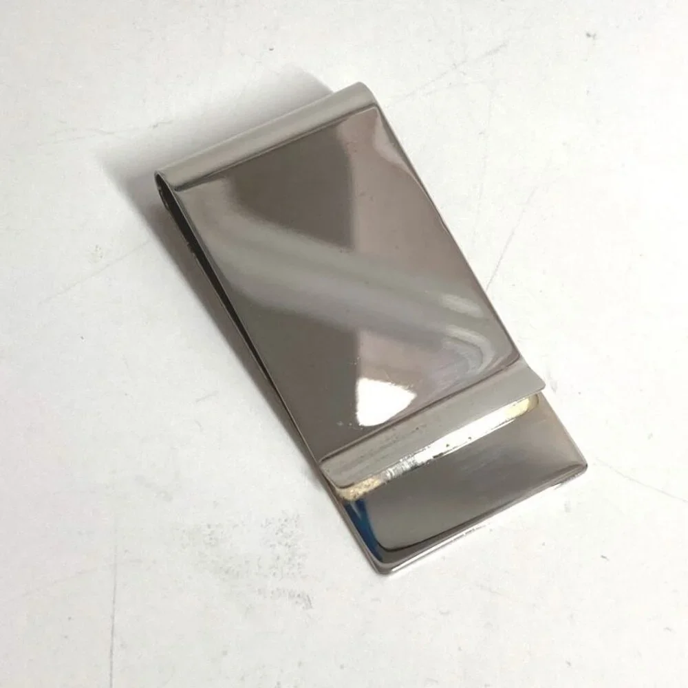 Gucci Money Clip Logo SV 925 Silver